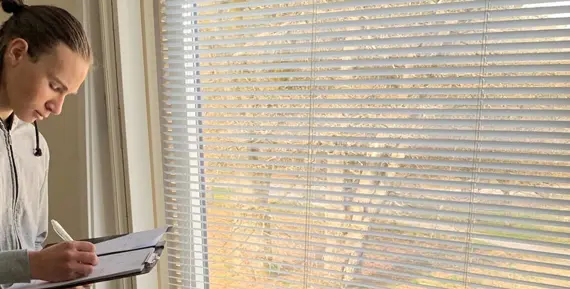 Edvin, praktikant på Eidar