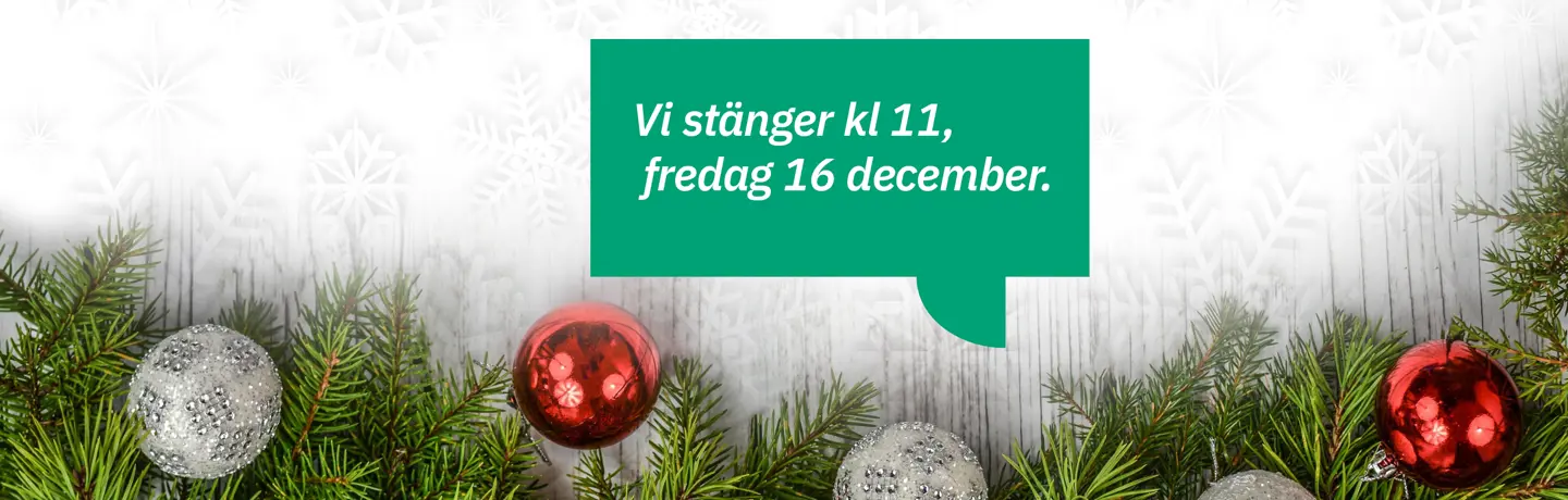 Ändrade öppettider när Eidar har personalkonferens