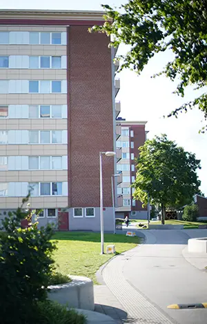 Ett höghus i Kronogården, Trollhättan